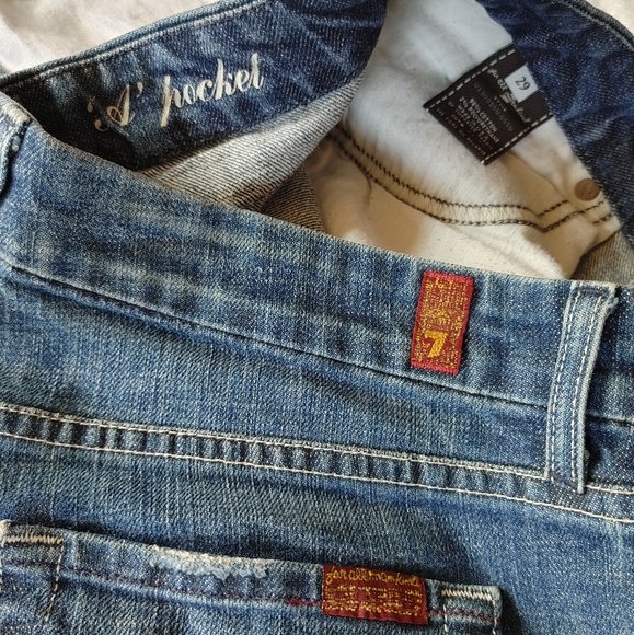7 For All Mankind Denim - 7 For All Mankind 'A' pocket boot cut jeans 29